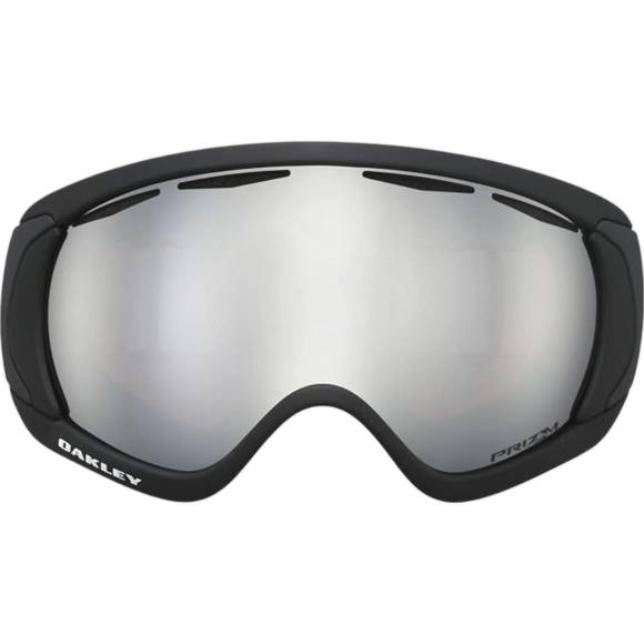 NEW OAKLEY canopy goggles in matte black/ prizm black iridium